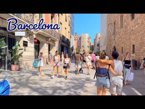 Barcelona, Spain 🇪🇸 - 4K-HDR Walking Tour