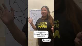 Intersecting Secant Theorem (Segment) Example 1