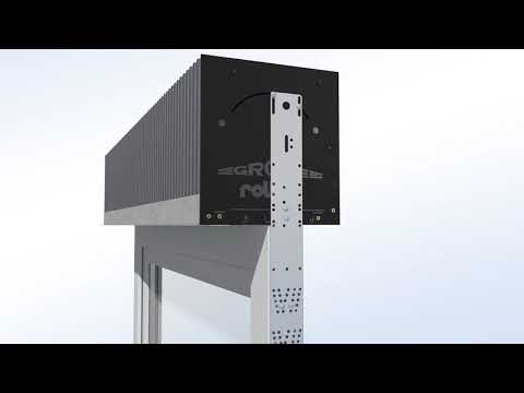 Rollläden - Montage der PAKTO Variante Raffstore RS