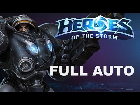 - Heroes of the Storm - Raynor, Full Auto (Quick Match Gameplay)