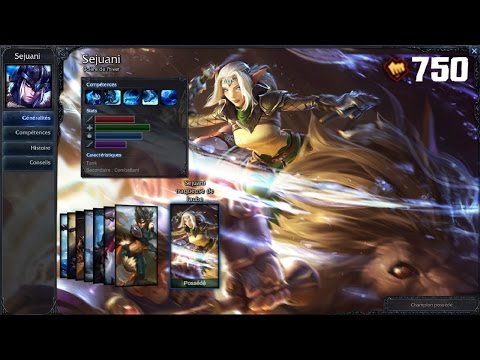Skin Sejuani Traqueuse de l'Aube (Pré-lancement) - League of Legends