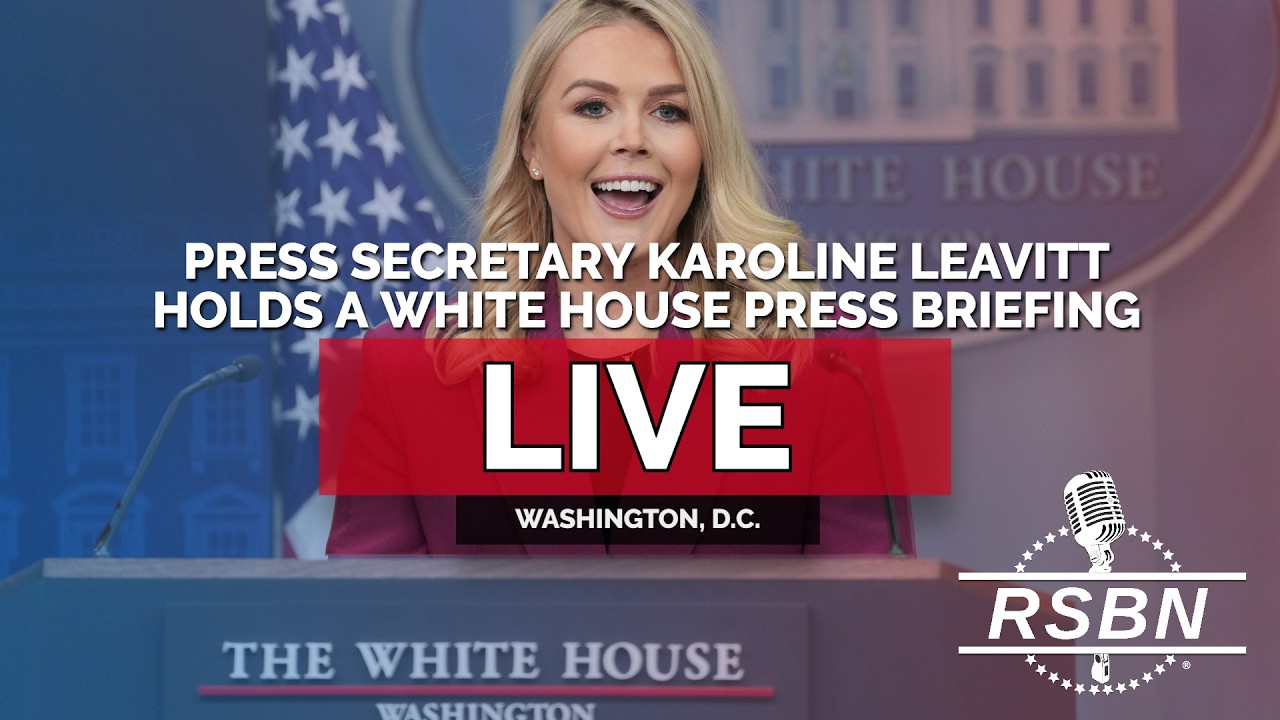 LIVE: White House Press Secretary Karoline Leavitt Holds a Press Briefing - 03/10/26