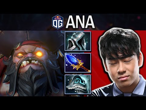 OG.ANA SMURF PUDGE WITH 22 KILLS AND 6000 HP - DOTA 2 7.31 PRO GAMEPLAY