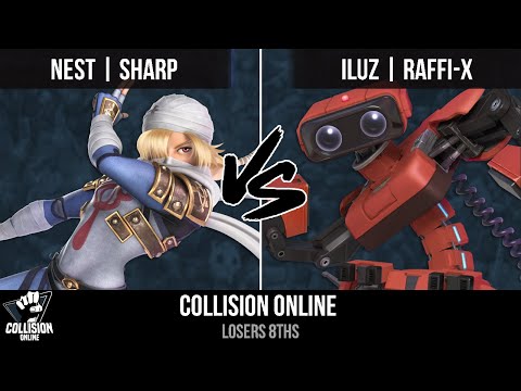Collision Online - NEST  Sharp (Sheik) Vs. Iluz  Raffi-X (ROB) - Losers Eighths - Smash Ultimate