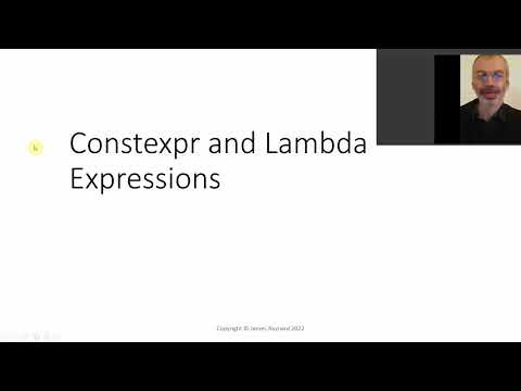 Constexpr and Lambda Expressions