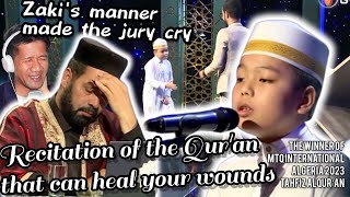 Download lagu MUHAMMAD ZAKI IN SEMIFINAL MADE THE JURY CRY & ALL JUDGES WERE AMAZED BY HIS RECITATION mp3