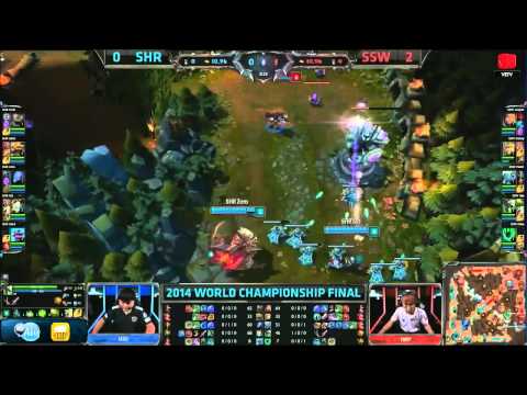 [Chung Kết LMHT 2014  Trận 3] SSW vs SHR [CKTG 2014][19 10 2014]