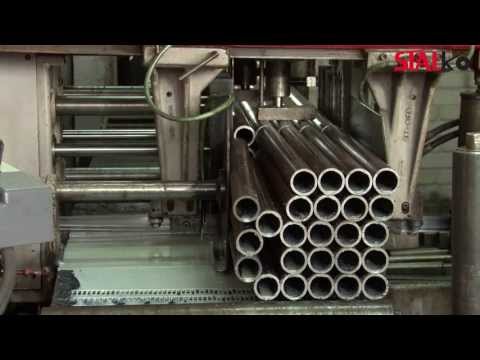 Cięcie piłą taśmową profili oraz rur