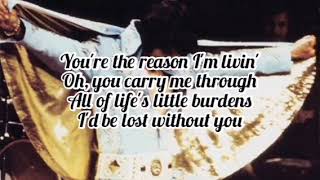 Elvis Presley - You're The Reason I'm Living (Lyrics)