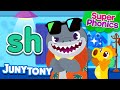 ⭐Super Phonics | sh Song | Shark’s Shopping Day🦈 | Phonics Song for Kids | JunyTony