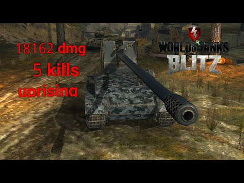 Grille 15 : 18162 dmg 5 kills WoT Blitz Uprising