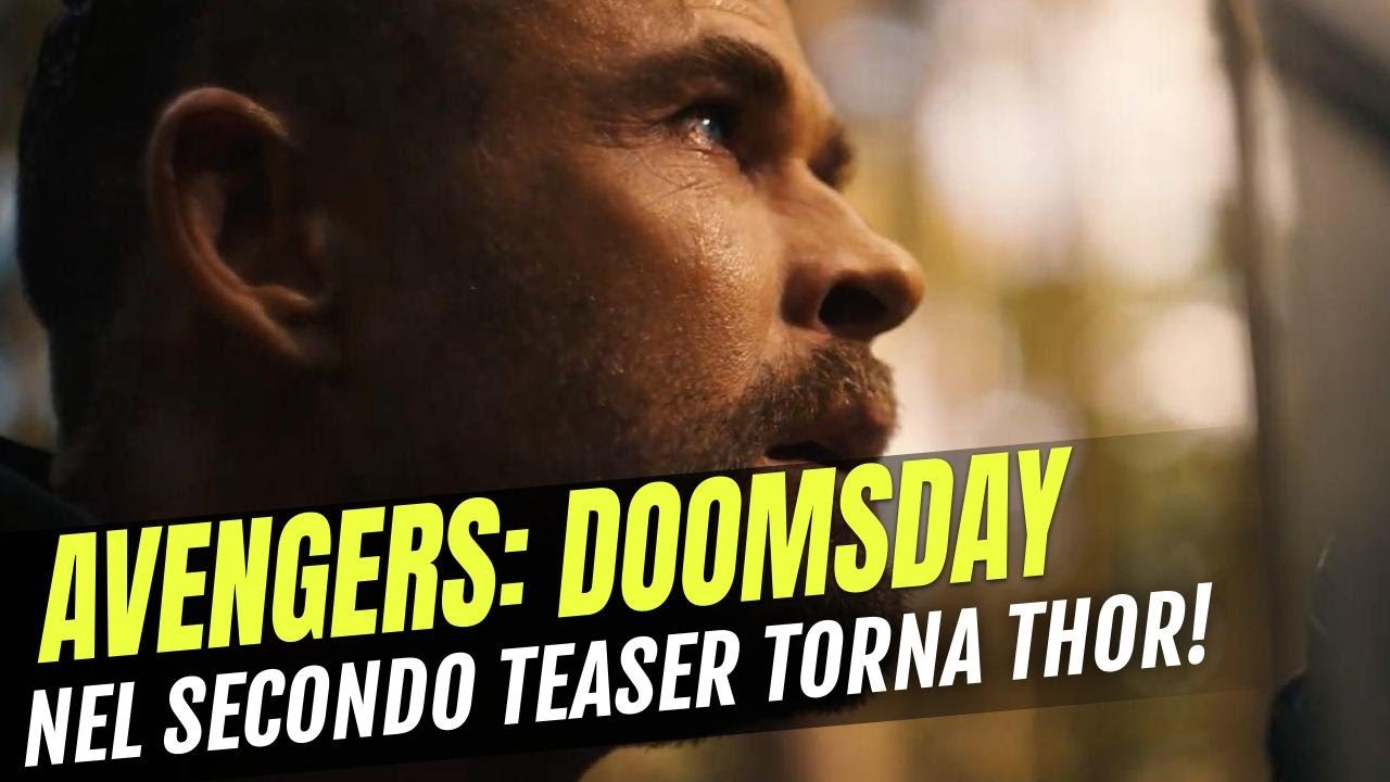AVENGERS: DOOMSDAY, Il Secondo Teaser Trailer è Tutto per Thor!