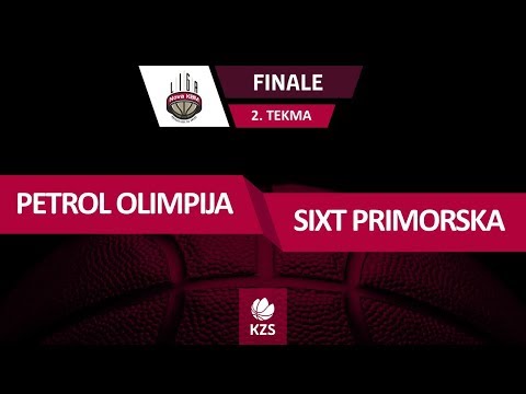 Petrol Olimpija : Sixt Primorska - finale, 2. tekma - Liga NovaKBM - Sezona 2018/19