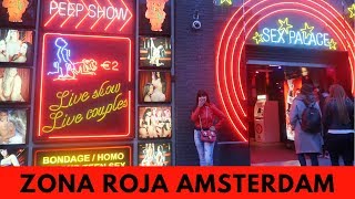 LA ZONA ROJA DE AMSTERDAM! LES MUESTRO TODO | Vlog #29
