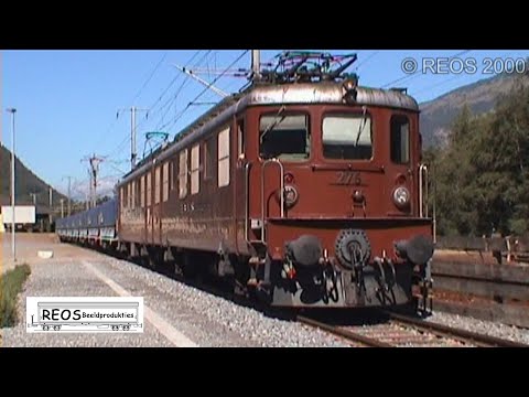 2000-07 [SDw] BLS Ae 8/8 in the summer of 2000 - UNIQUE - Superb mix of action, line side & closeup!