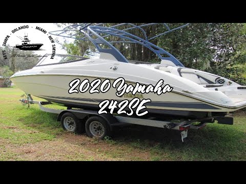 Yamaha-boats 242SE video