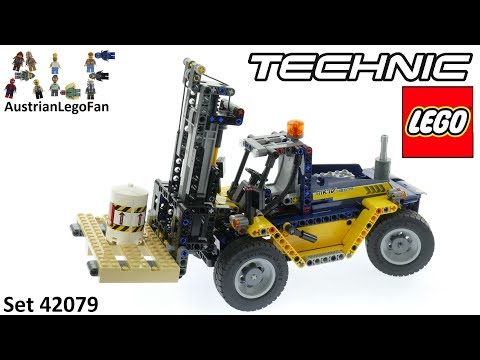 Vidéo LEGO Technic 42079 : Le chariot élévateur