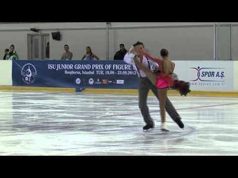 9 E. ELIZABETH / R. LE GAC (FRA) - ISU JGP Istanbul 2012 Junior Ice Dance Free Dance