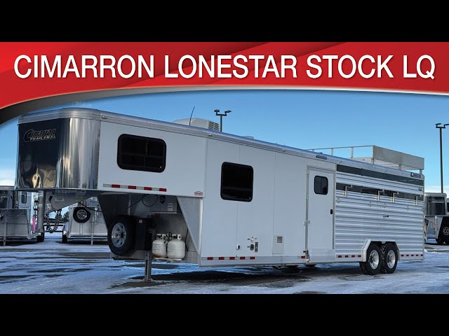 Preview image of Cimarron Lonestar Stock Combo Living Quarters youtube video