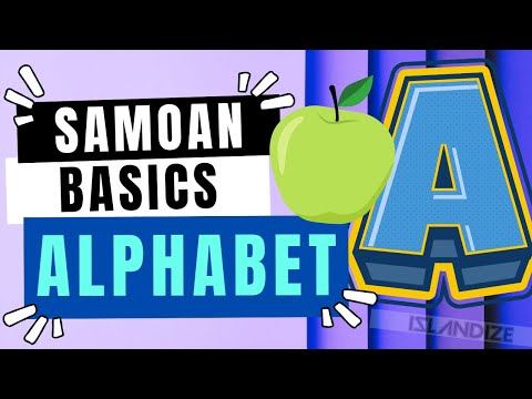 Introduction to the Samoan Alphabet