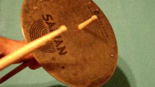 Video thumbnail for Sabian Signature Will Calhoun Alien Disc 10" by SIC MIC