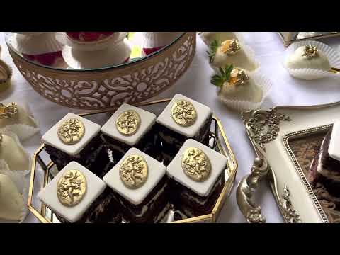 Cake and candy bar, made by Irina Rogachevskaya, Orlagh House, Nice view point also, Wedding Venue