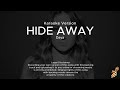 Daya - Hide Away (Karaoke Version)