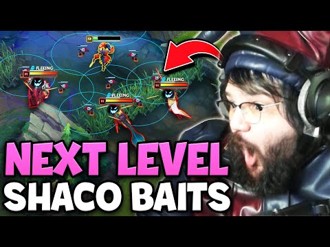 WHEN PINK WARD LITERALLY BECOMES SHACO!! (NEXT LEVEL BAIT PLAYS)