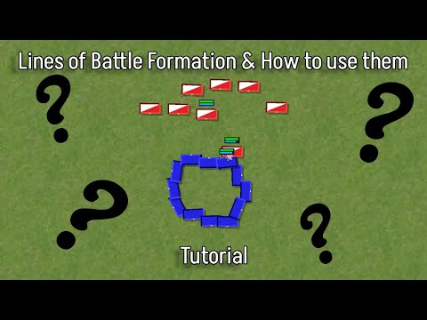 Lines of Battle Formations & How to use them | Tutorial