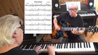 Sticky Wicket - Jazz guitar & piano cover ( Dexter Gordon )