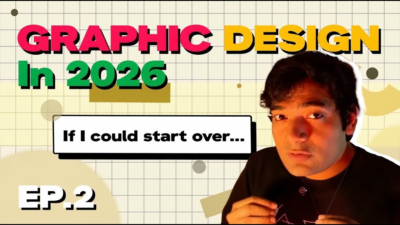 How I Would Learn Graphic Design in 2025! - EP 2. Design Elements & Principles
