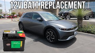Hyundai Ioniq 5 / Kia EV6 12V Battery Replacement Tutorial