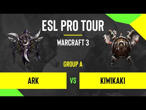 WC3 - Ark vs. KiWiKaKi - DreamHack Warcraft 3 Open: Fall 2020 - Group A - NA