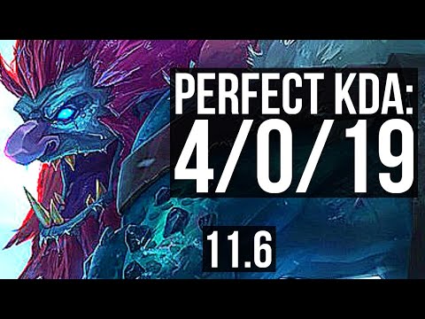 TRUNDLE vs VIEGO (JUNGLE) | 4/0/19 | NA Diamond | v11.6