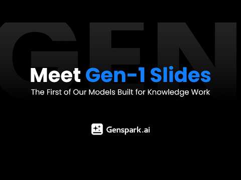 Genspark demo video