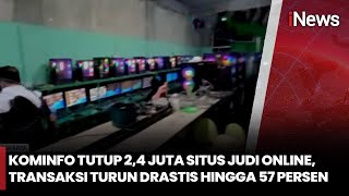 Efektif! Setelah 2,4 Juta Situs Judi Online Ditutup, Transaksi Turun Lebih dari 