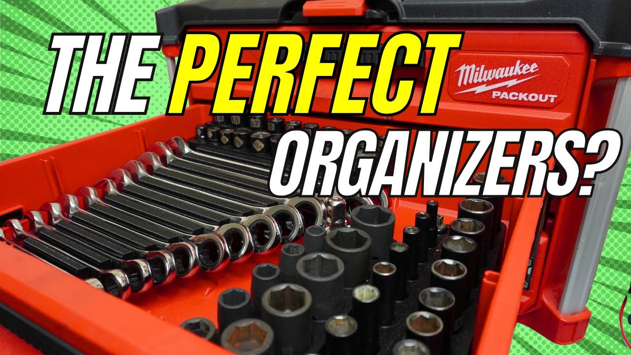 3D Printed Magnetic Socket and Wrench Organizers