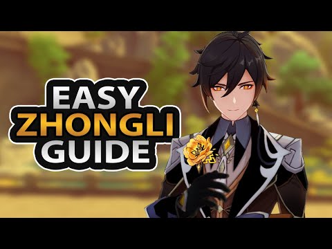 ZHONGLI Guide - UPDATED And EASY To Follow Skills, Builds, Artifacts, and Gameplay | Genshin Impact
