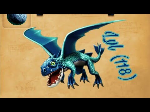 Dragons Rise of Berk : Rare Small Shadow Level (118)