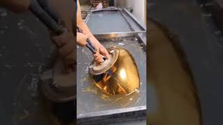 Hydrodipping a bathroom sink