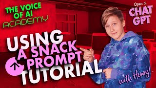 Snack Promptのチュートリアル