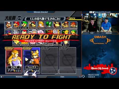 STS12.5 - Wolven (Samus) vs Den (Fox) - Melee Top 16
