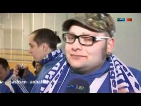 Ankunft der Mannschaft und Interviews mit den Germanen