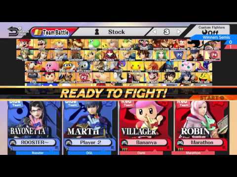 ABU 15: Rooster + DGL Vs. Dank + Marathon - SSB4 Winners Semis