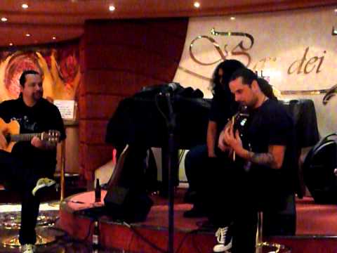 Flametal "Aces High" Iron Maiden, Monster of Rock Cruise, February 2012 live