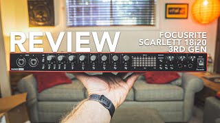 Video thumbnail for Focusrite Scarlett 18i20 3rd Gen REVIEW by Zach Wirchak