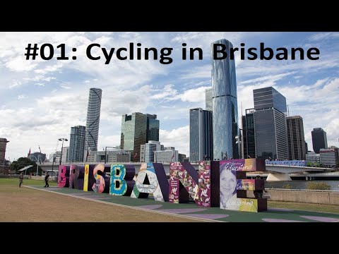 #01: Aventura de ciclismo na Austrália - Andar de bicicleta em Brisbane