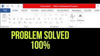 How to fix Unlicensed product problem in MS Office MS WORD POWERPOINT Windows 10 [100% SOLVED]