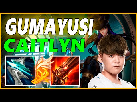 ⚡GUMAYUSI CAITLYN ADC GAMEPLAY⚡SEASON 12 LEAGUE OF LEGENDS