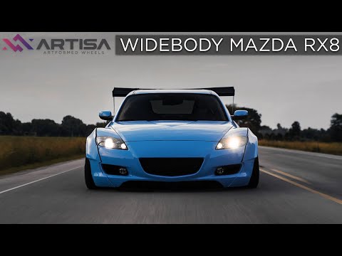 Bagged Widebody RX8 | Artisa Elders | 4K